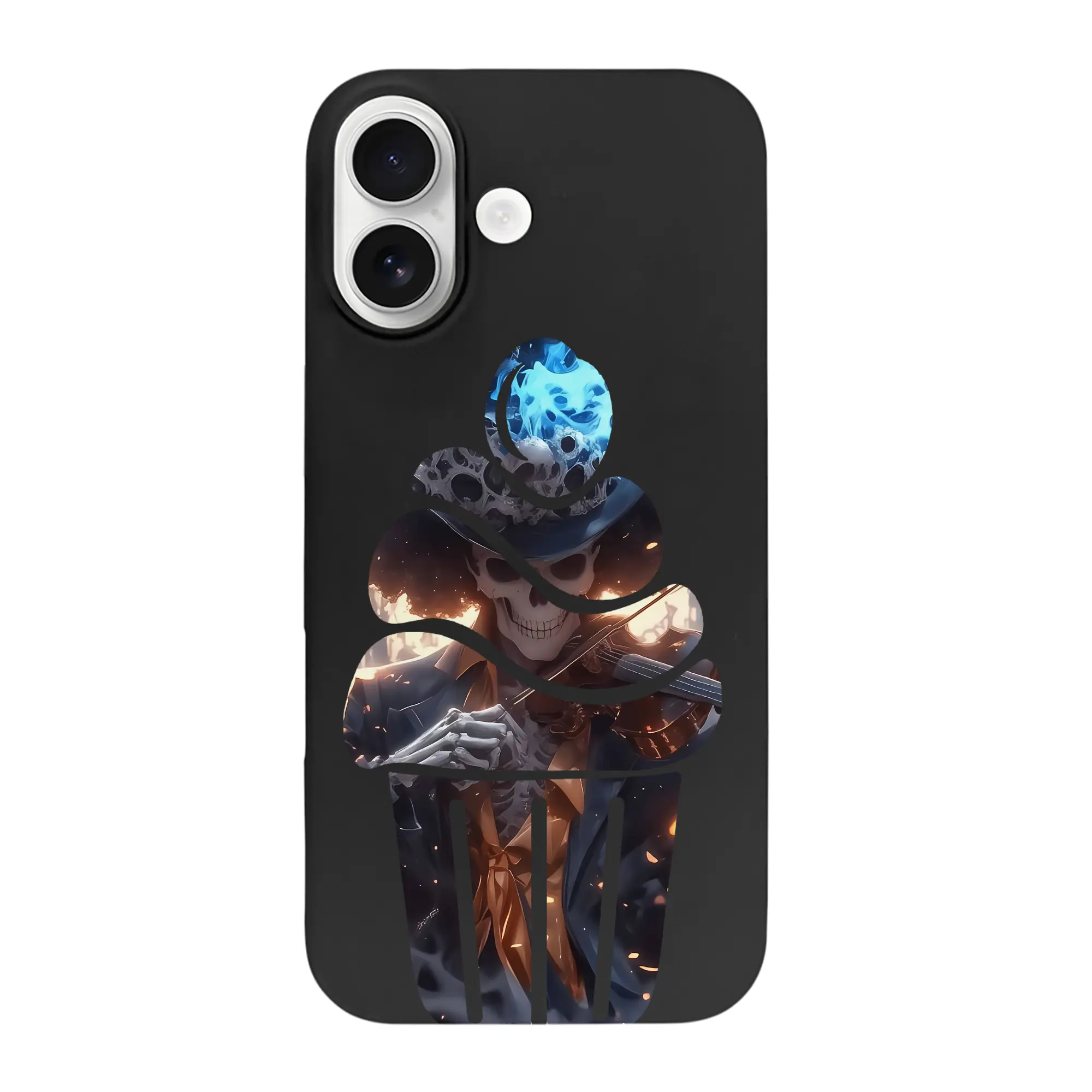 ワンピース グッズ ブルック - iPhone 17 シリーズ シリコンケース 薄型 耐衝撃 指紋防止 ソフトタッチカバー 精密フィット 傷防止 保護ケース iPhone 17/17 Air/17 Pro/17 Pro Max 対応